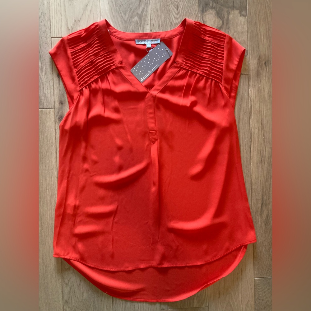 Daniel Rainn Red Blouse